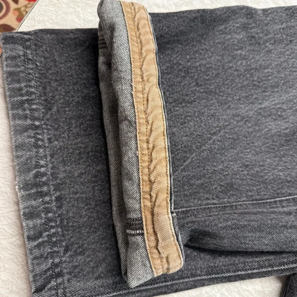 Duluth Trading Co Flex Fire Hose Work Jeans Men’s 42x30 Heavy Canvas Reinforced